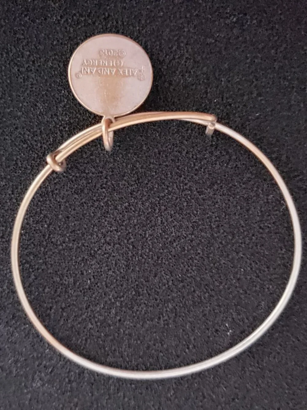 Alex and Ani Daughter 2 Tone? Charm Bracelet Bangle 33